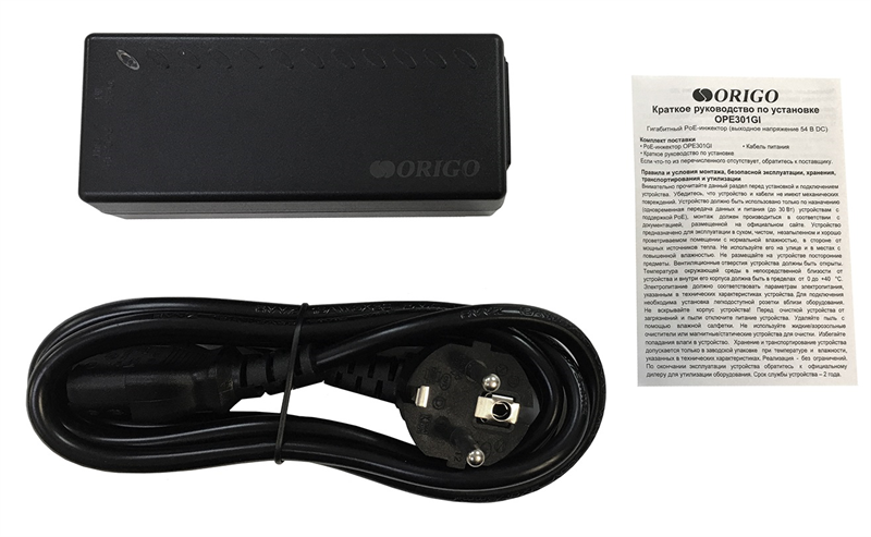 PoE-инжектор Origo OPE301GI/30W/A1A
