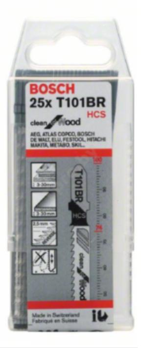 Пилка для лобзика Bosch T 121 AF Speed for Metal 25шт 2.608.636.700