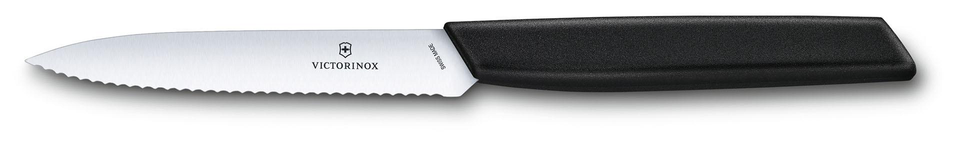 Нож кухонный Victorinox Swiss Modern черный (6.9003.10W)