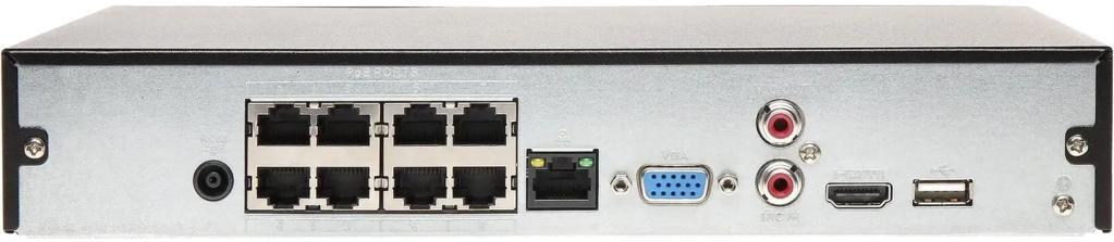 Видеорегистратор наблюдения Dahua DHI-NVR1108HS-8P-S3/H