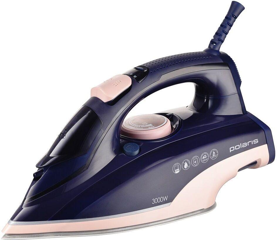 Утюг Polaris PIR 3074 SG синий/розовый