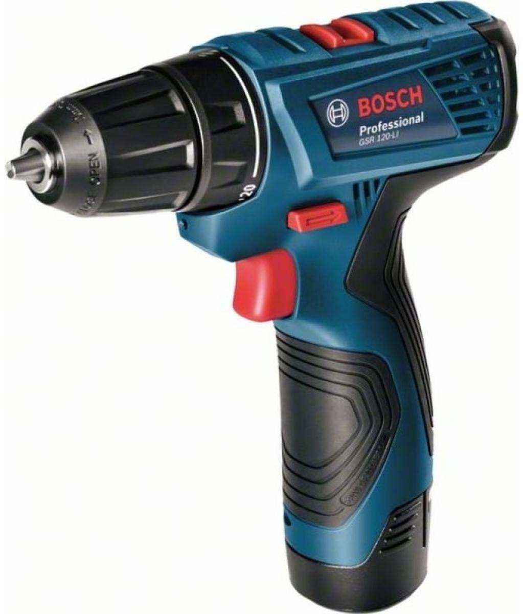 Дрель-шуруповерт Bosch GSR-120 кейс в комплекте (0.601.9G8.020)