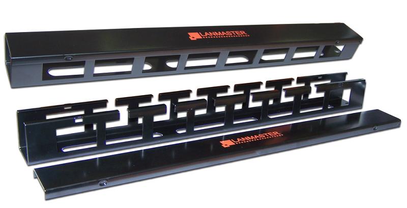 Кабельный органайзер Lanmaster LAN-ORG/CV-1U