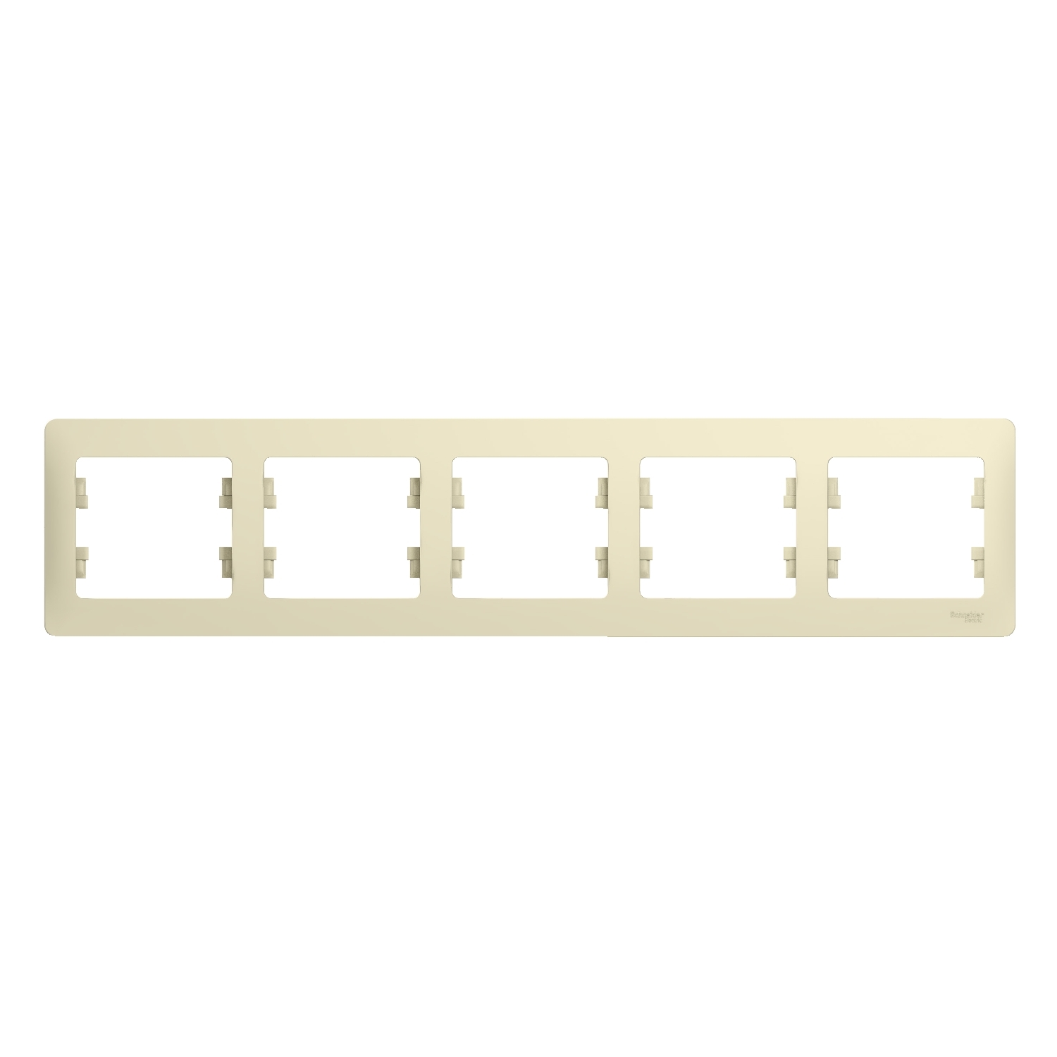 Рамка Schneider Electric Glossa GSL000205 бежевый