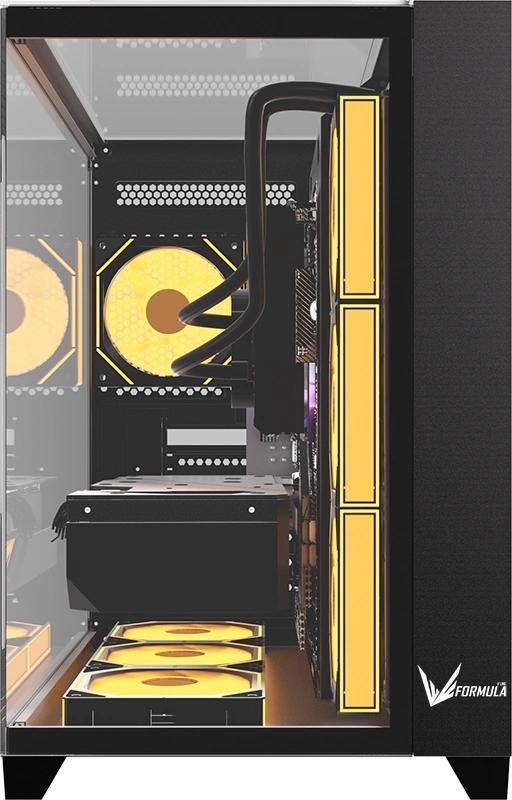 Корпус Formula V Line Crystal Z9 FLOE черный без БП