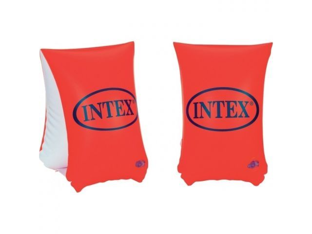 Надувные нарукавники для плавания Deluxe, 30х15 см, INTEX (от 6 до 12 лет)
