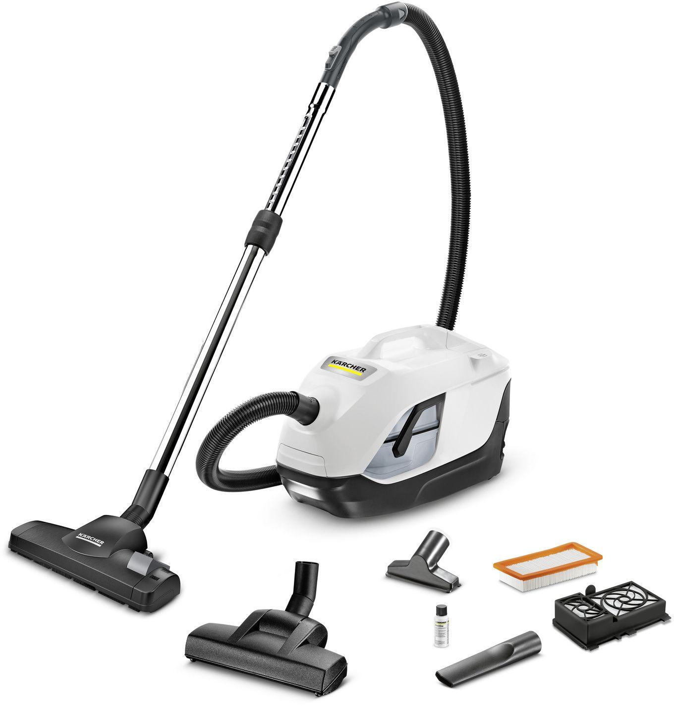 Пылесос Karcher DS 6 Plus белый/черный (1.195-252.0)