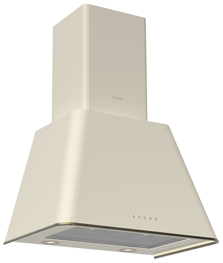 Кухонная вытяжка Elikor Гамма 60П-650-Э3Д крем (943909)