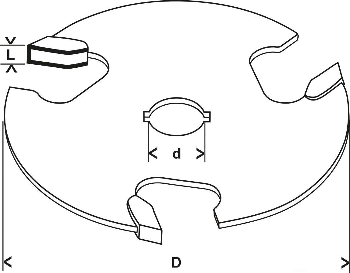 Фреза Bosch Expert d8/D50.8/L4 2.608.629.387