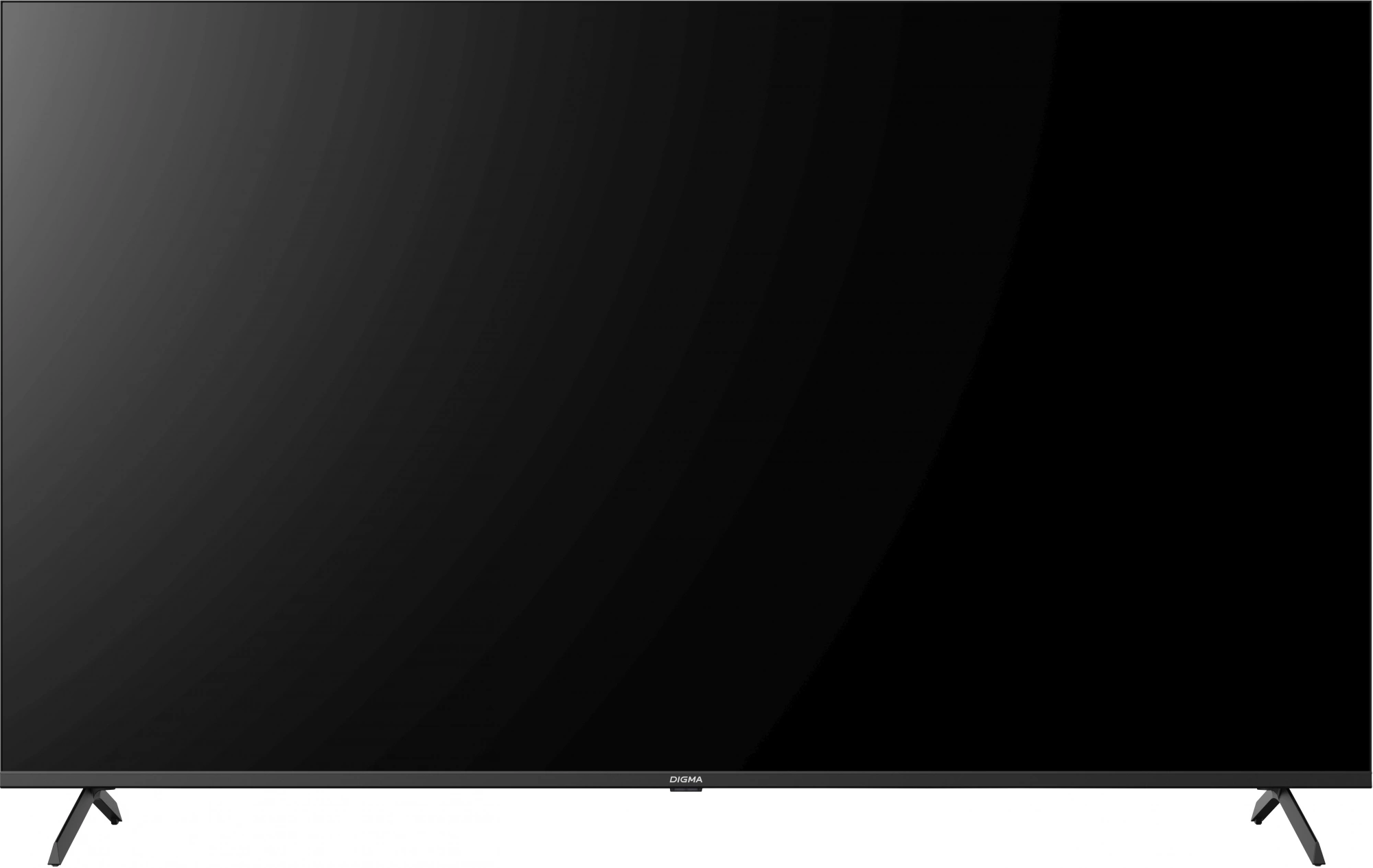 Телевизор Digma DM-LED65UQB31 черный/черный