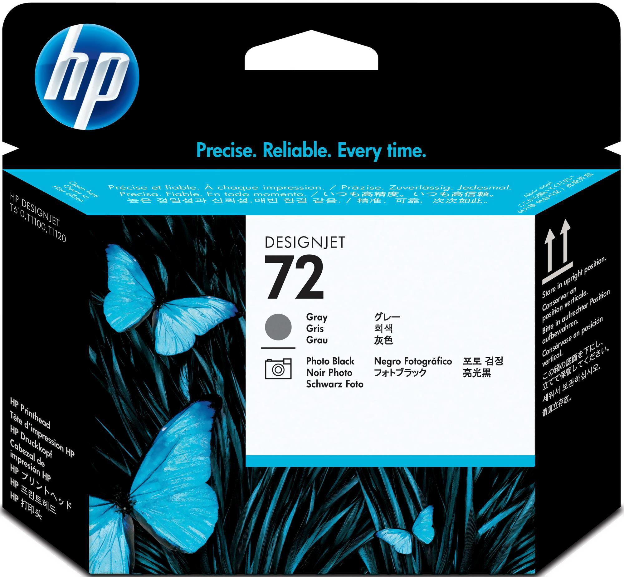 Печатающая головка HP 72 серый/фото черный (C9380A)