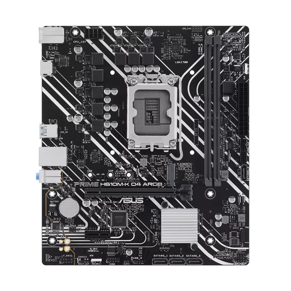 Материнская плата Asus Prime H610M-K D4 ARGB (90MB1HN0-M0EAY0)