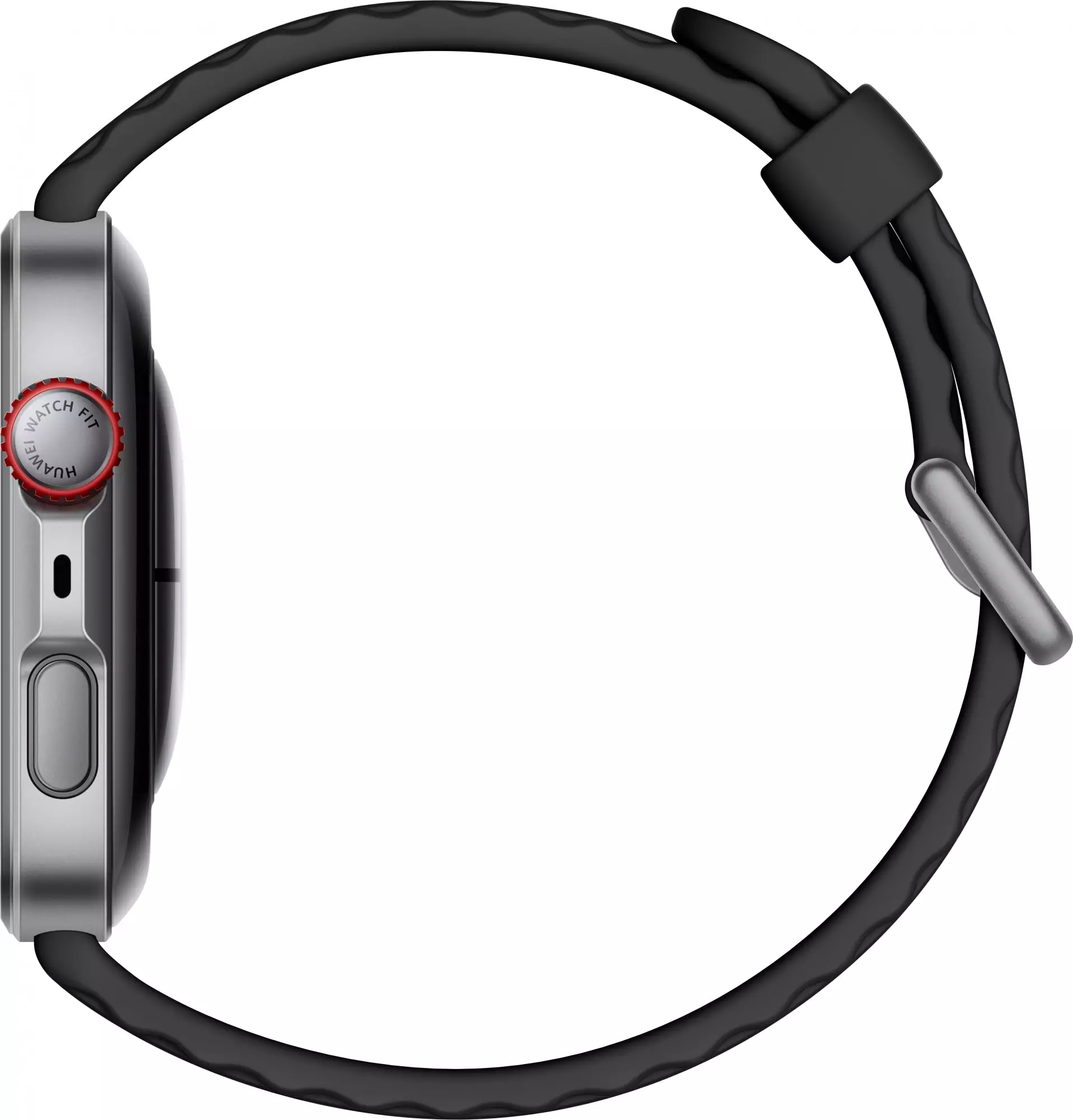 Умные часы Huawei Watch Fit 4 Pro SYA-B29 Black Fluoroelastomer Strap (55020FAJ)