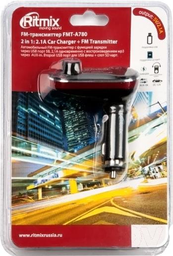 FM-модулятор Ritmix FMT-A780