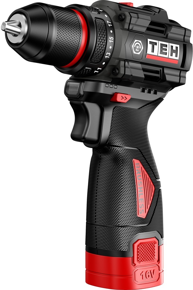 Дрель TEH TDBL316-2B