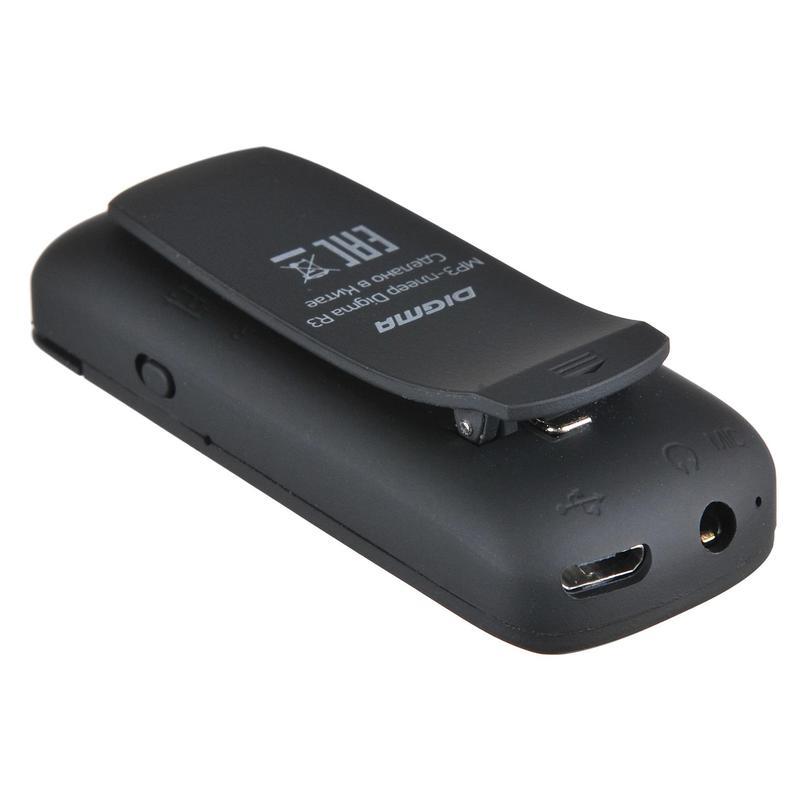 MP3-плеер Digma R3 черный (R3BK)