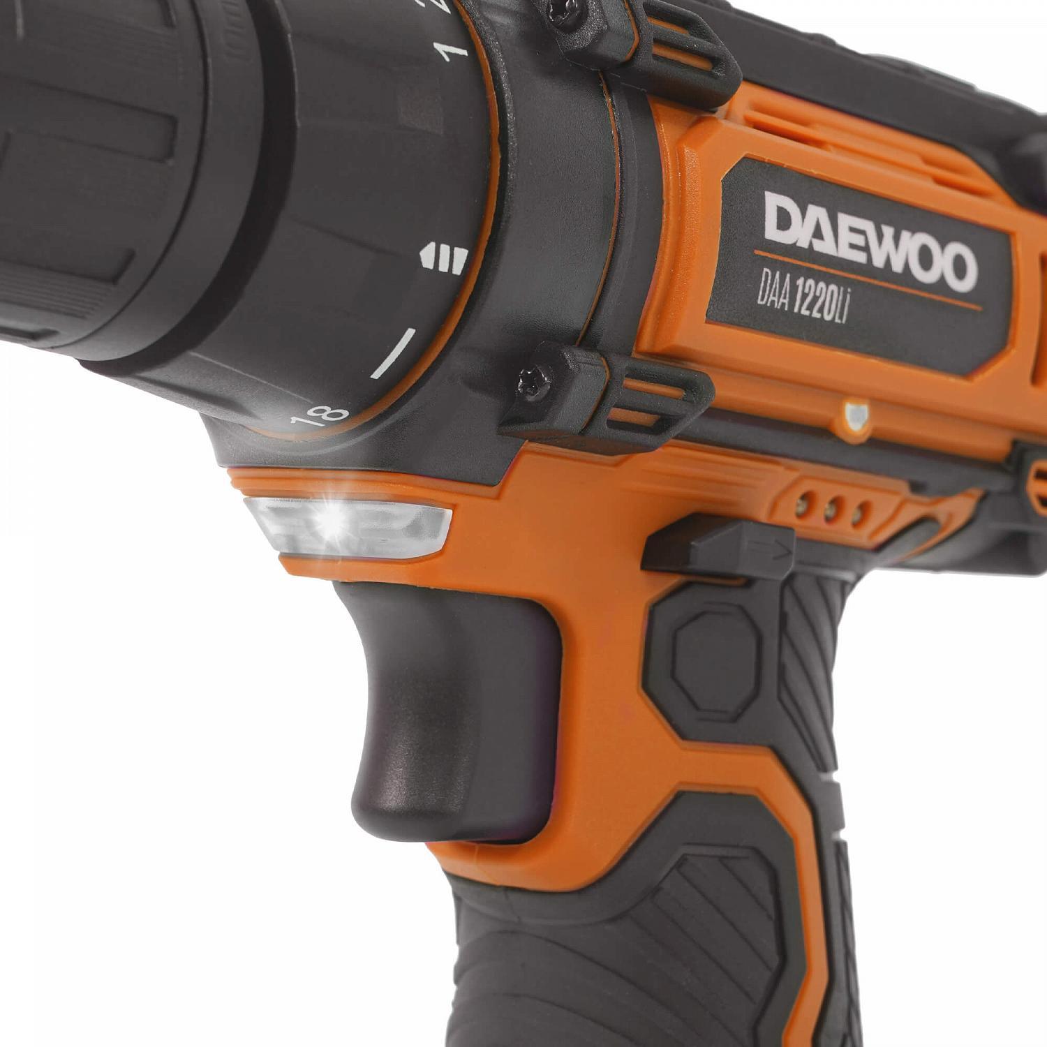 Дрель-шуруповерт Daewoo Power DAA 1220Li