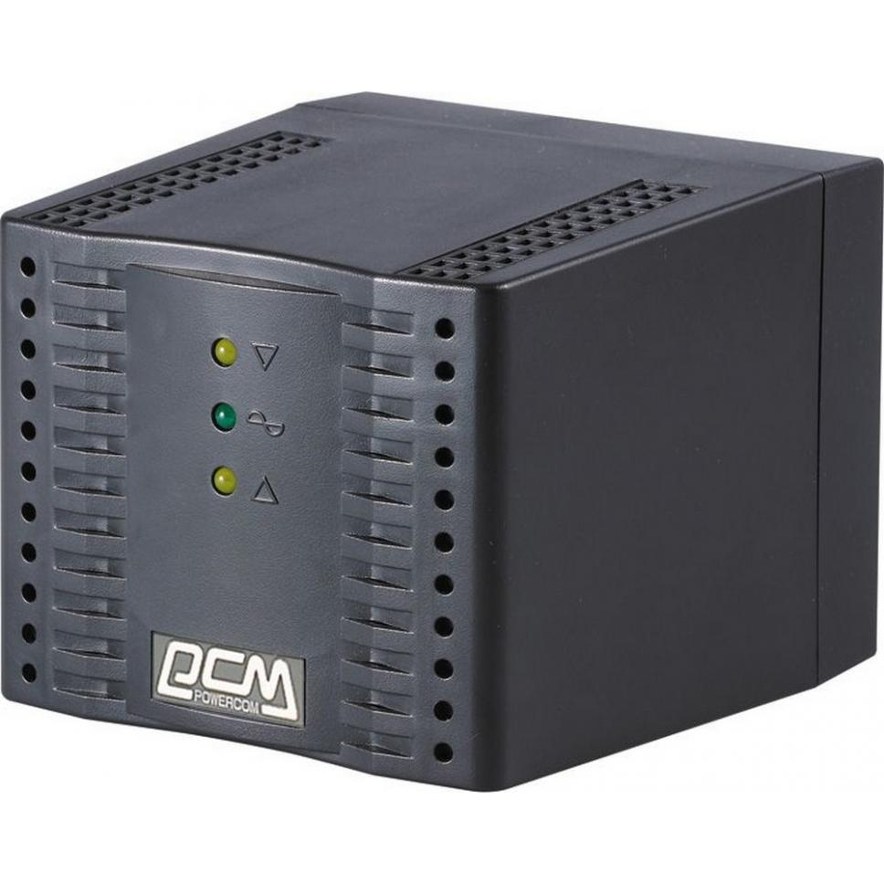 Стабилизатор напряжения Powercom TCA-3000 черный