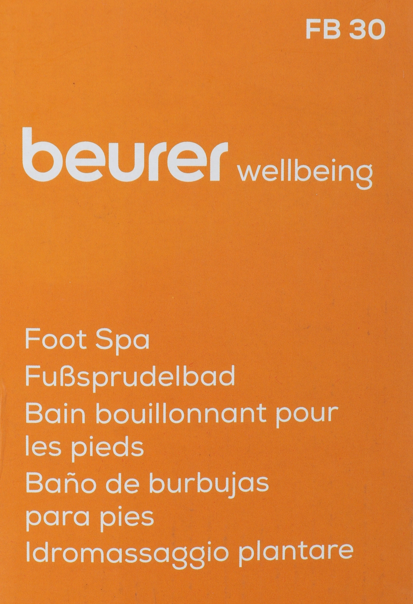 Гидромассажная ванночка Beurer FB 30 (63850)
