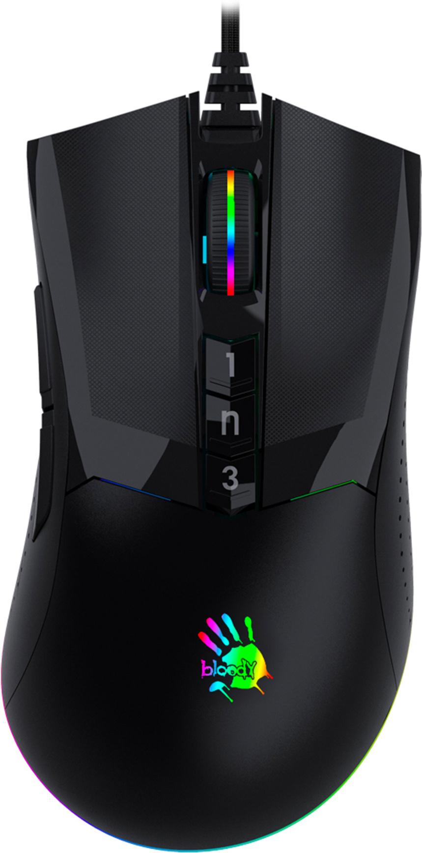 Мышь A4Tech Bloody W90 Pro черный