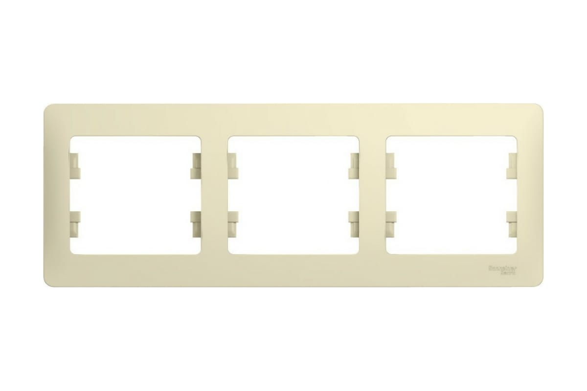 Рамка Schneider Electric Glossa GSL000203