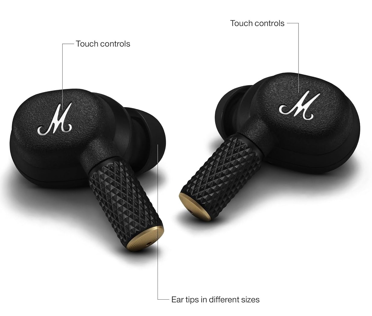 Наушники Marshall Motif II ANC черный (1006450)