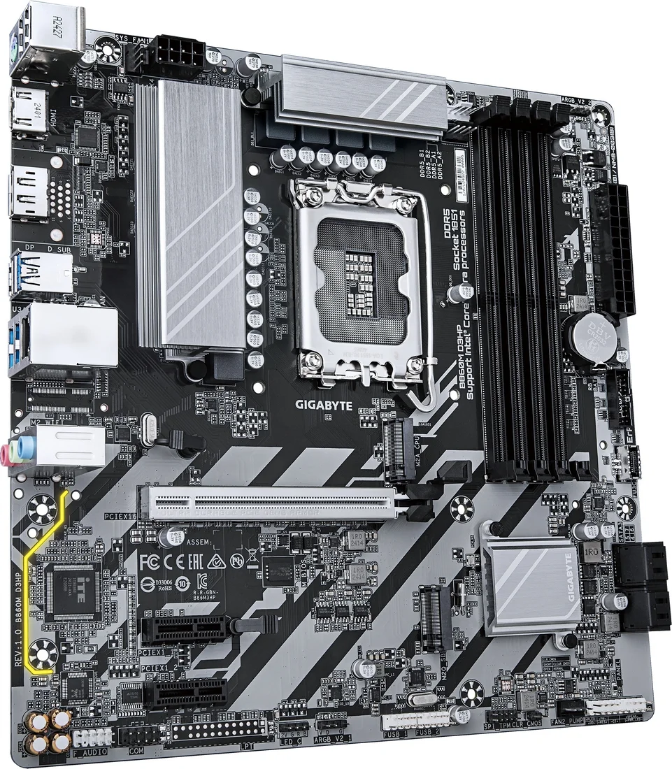 Материнская плата Gigabyte B860M D3HP rev. 1.0