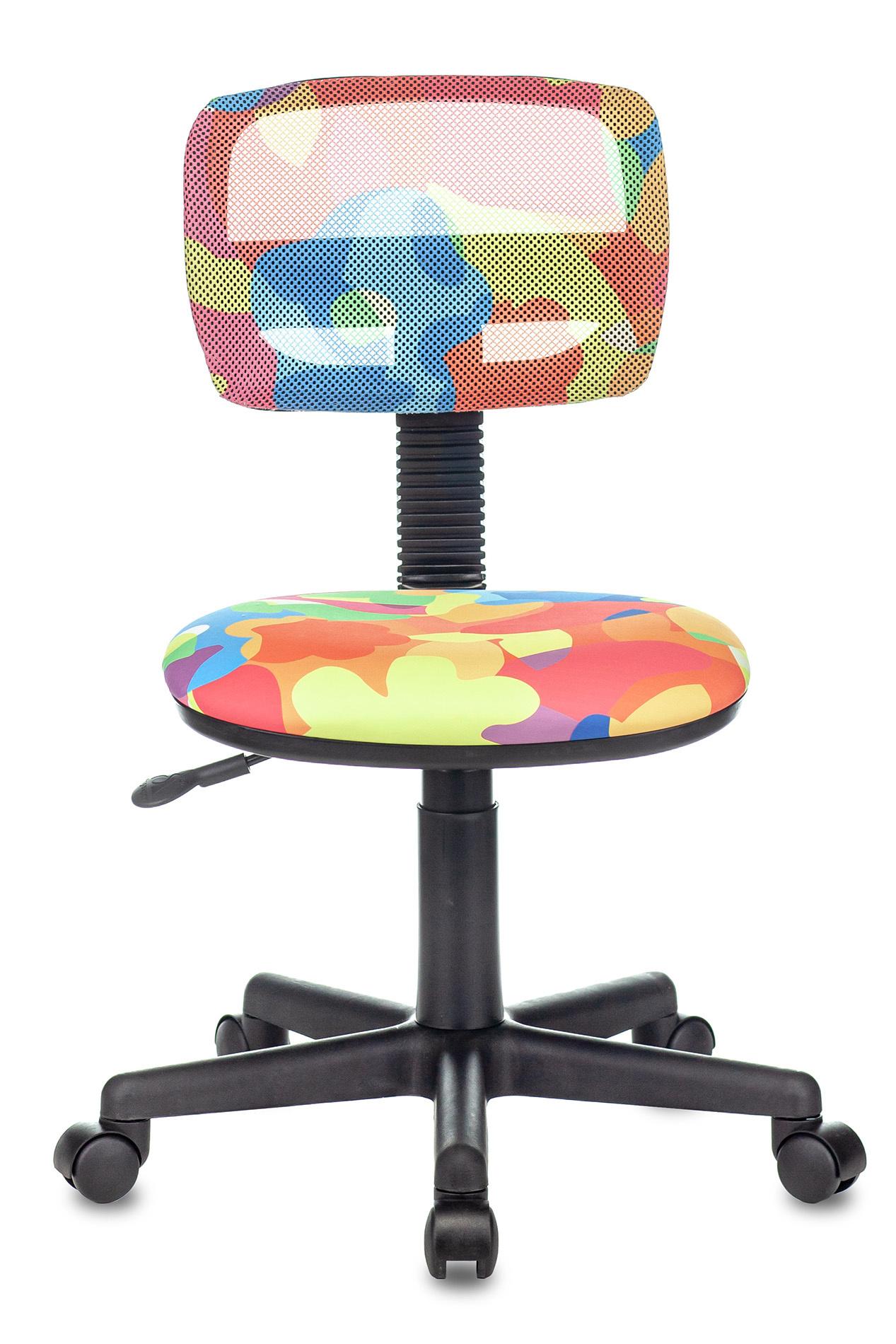 Кресло детское Бюрократ CH-299/ABSTRACT абстракция пластик