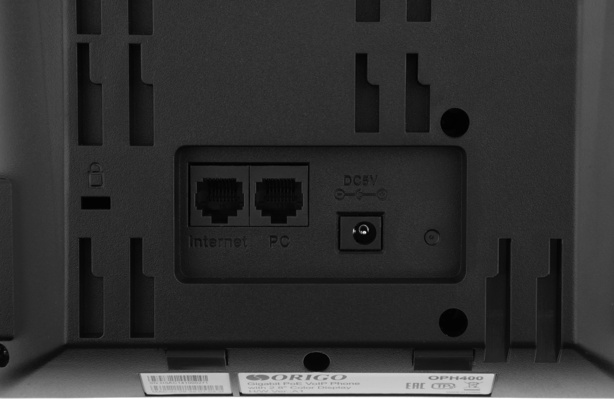 IP-телефон Origo OPH400/A1A черный