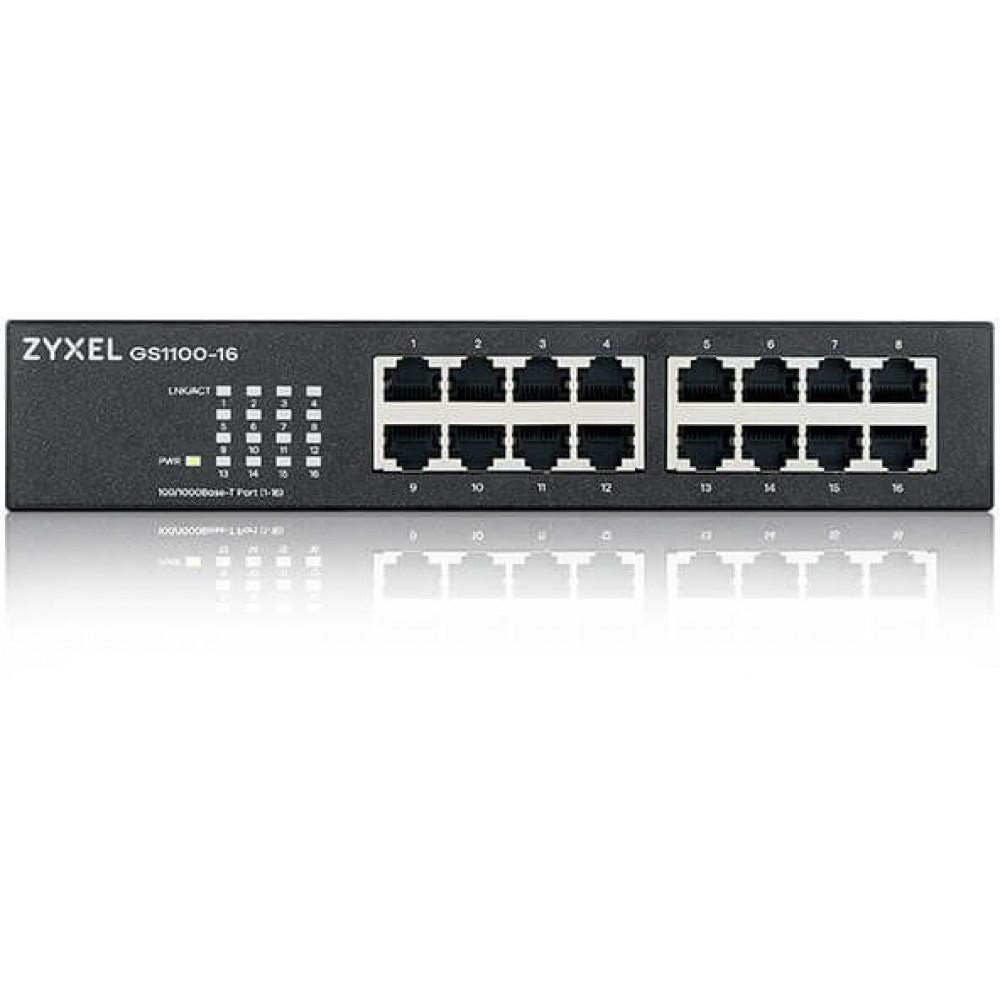 Коммутатор Zyxel GS1100-16 (GS1100-16-EU0103F)