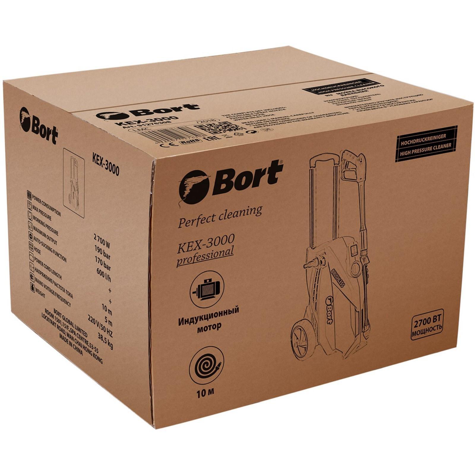 Мойка высокого давления Bort KEX-3000 (91276308)