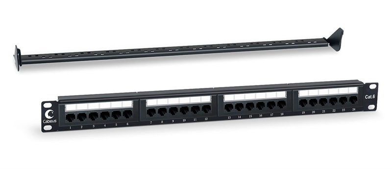 Патч-панель Cabeus PL-24-Cat.6-Dual
