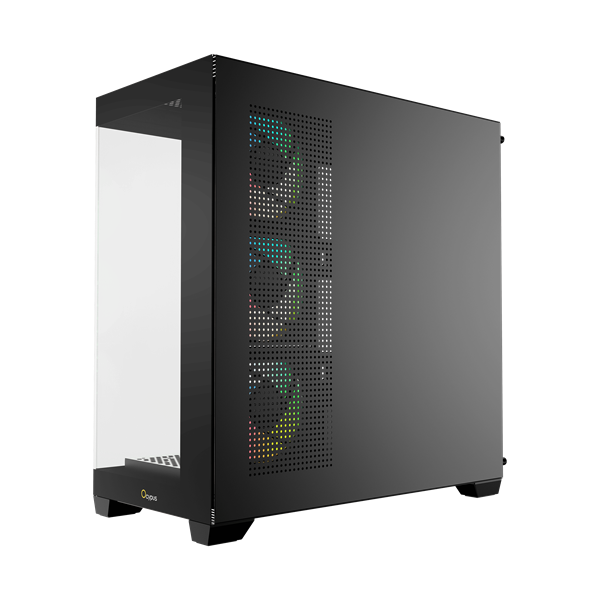 Корпус Ocypus Gamma C72 BK ARGB ATX без БП (Gamma-C72-BKD400XX-GL)