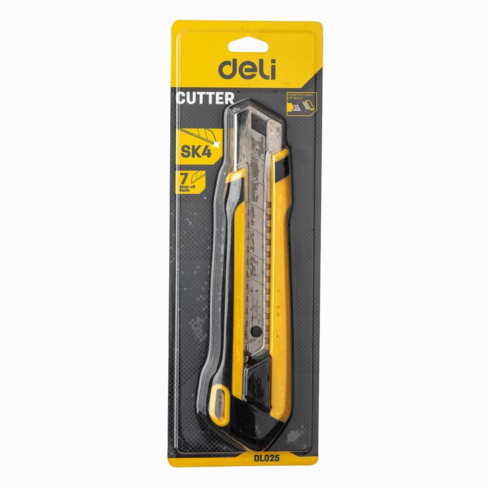 Нож строительный Deli DL025