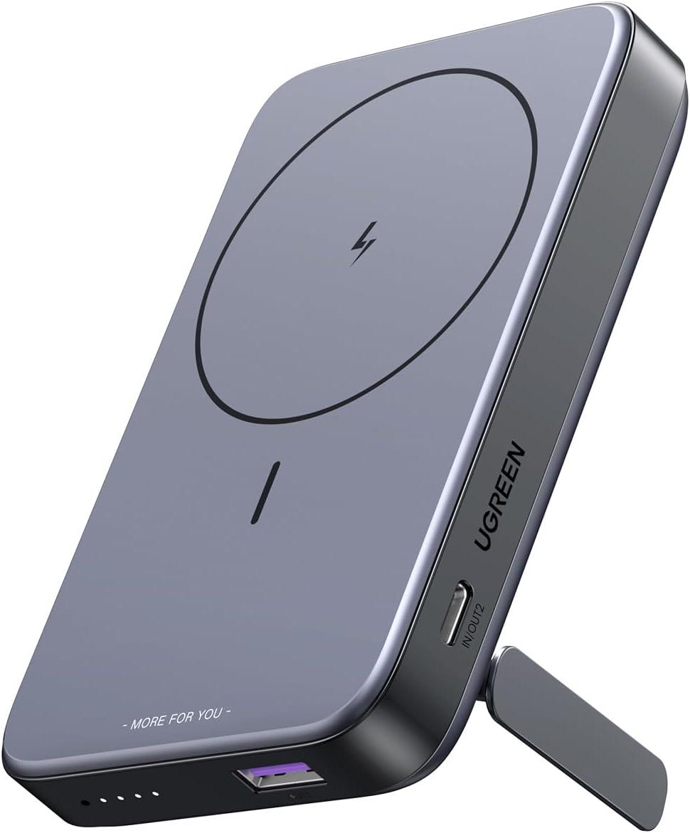 Портативное зарядное устройство Ugreen PB206 Space Gray (15086)