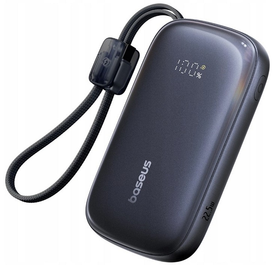 Портативное зарядное устройство Baseus EnerFill FC21 Qpow 3 Ultra PPFLS-1022 Cosmic Black (E0027L00)