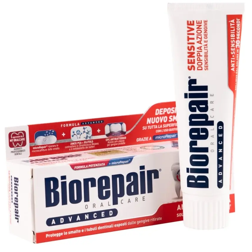 Зубная паста Biorepair Fast Sensitive 75мл