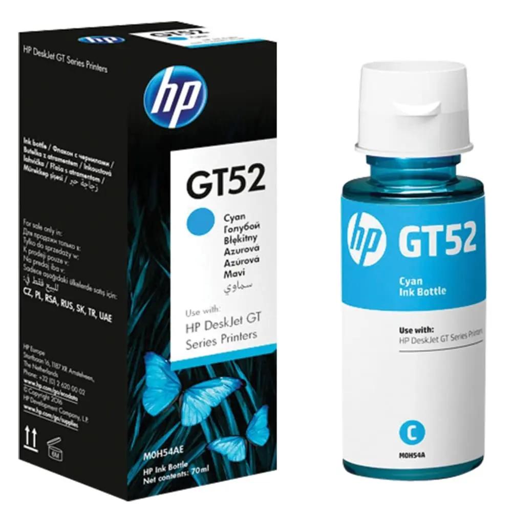 Чернила HP GT52 голубой (M0H54AE)