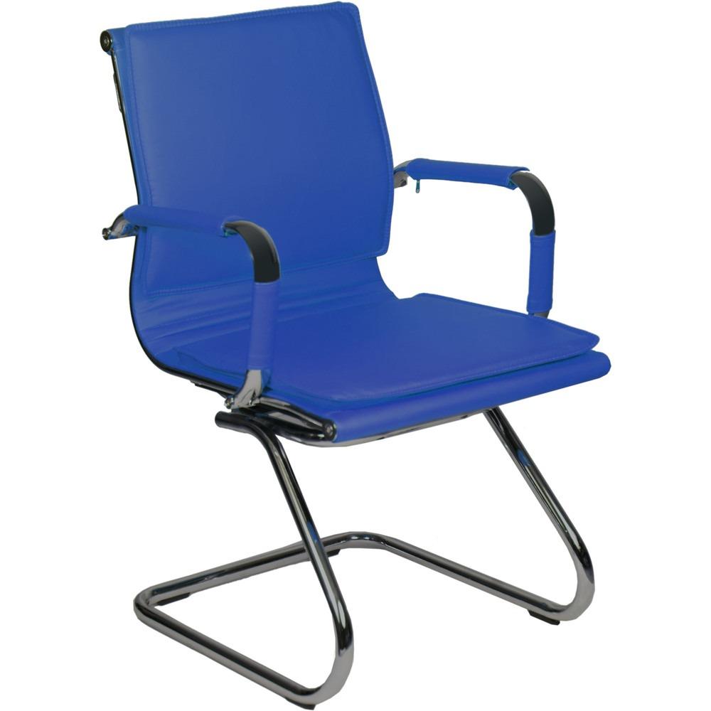 Офисное кресло Бюрократ CH-993-Low-V синий хром (CH-993-LOW-V/BLUE)