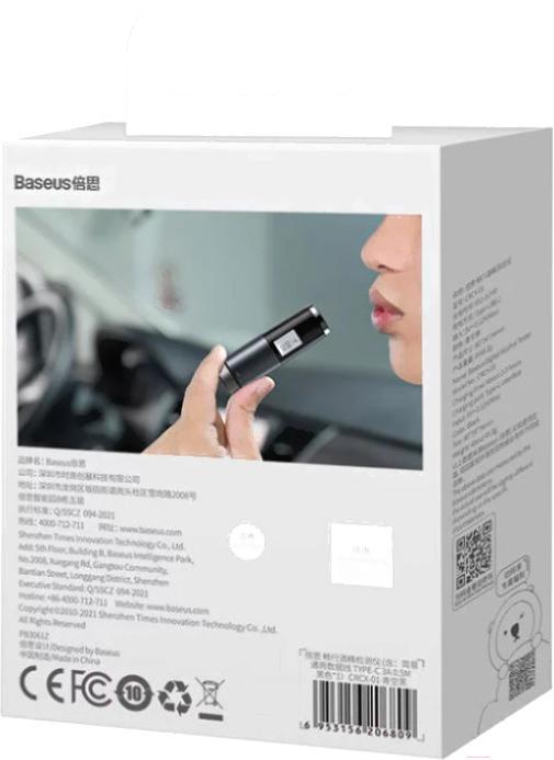 Алкотестер Baseus CRCX-01 Black