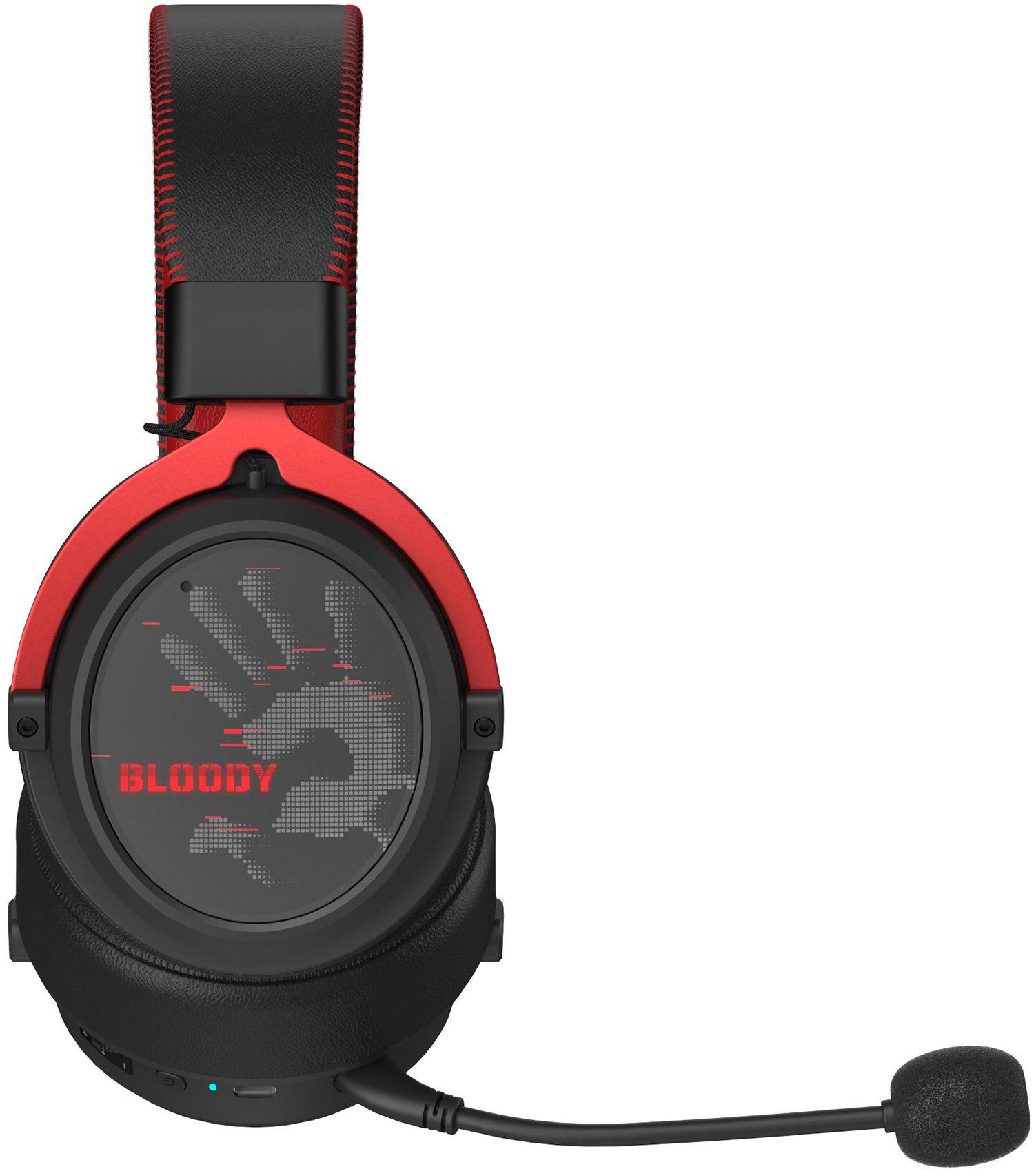 Наушники A4Tech Bloody MR590 Sports красный/черный (MR590+ Wired/Sport Red)