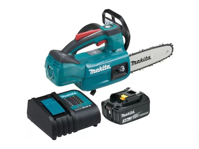 Аккум. пила цепная MAKITA LXT DUC204SF шина 20 см (8"), 3/8, 1.1 мм (18V / 1х3.0 Ah / BL / Шина 20 см)