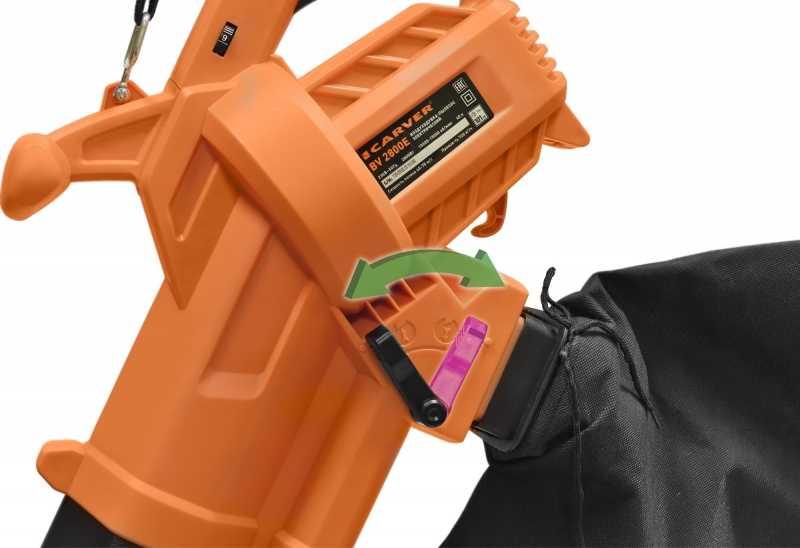 Воздуходувка Carver BV 2800E оранжевый/черный (01.005.00009)