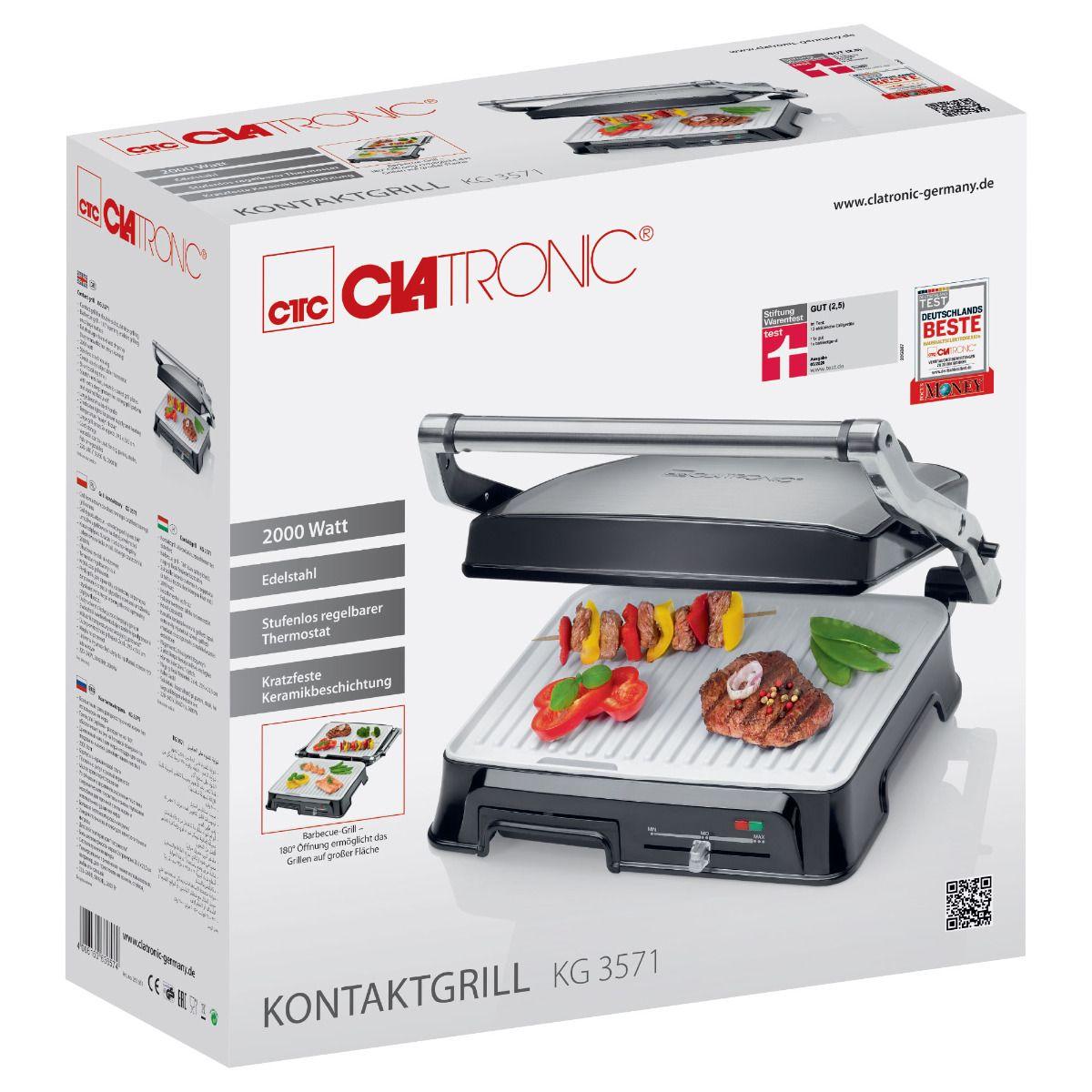 Электрогриль Clatronic KG 3571