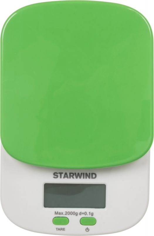 Кухонные весы Starwind SSK2155 зеленый