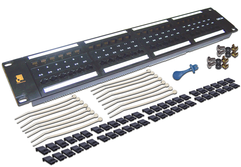Патч-панель Lanmaster LAN-PPL48U5E