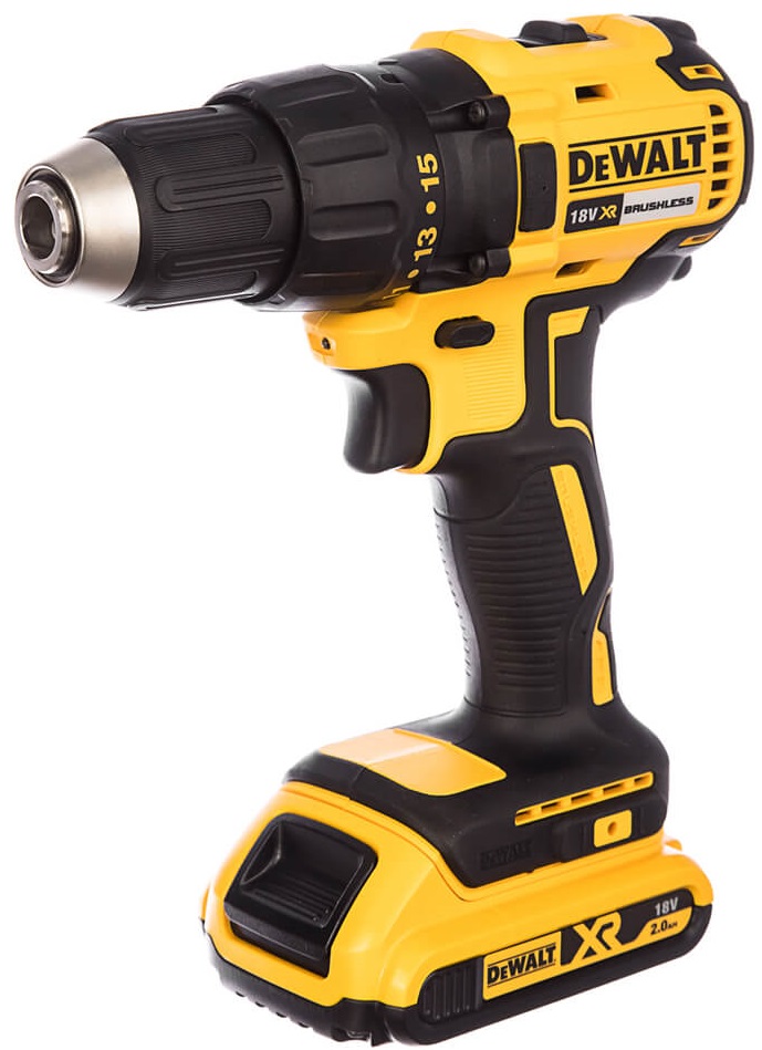 Дрель-шуруповерт DeWalt DCD777D2T-QW с 2-мя АКБ, кейс