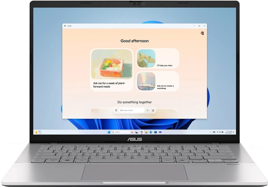 Ноутбук Asus Vivobook S14 M3407HA-SF065 Cool Silver (90NB16E2-M004J0)
