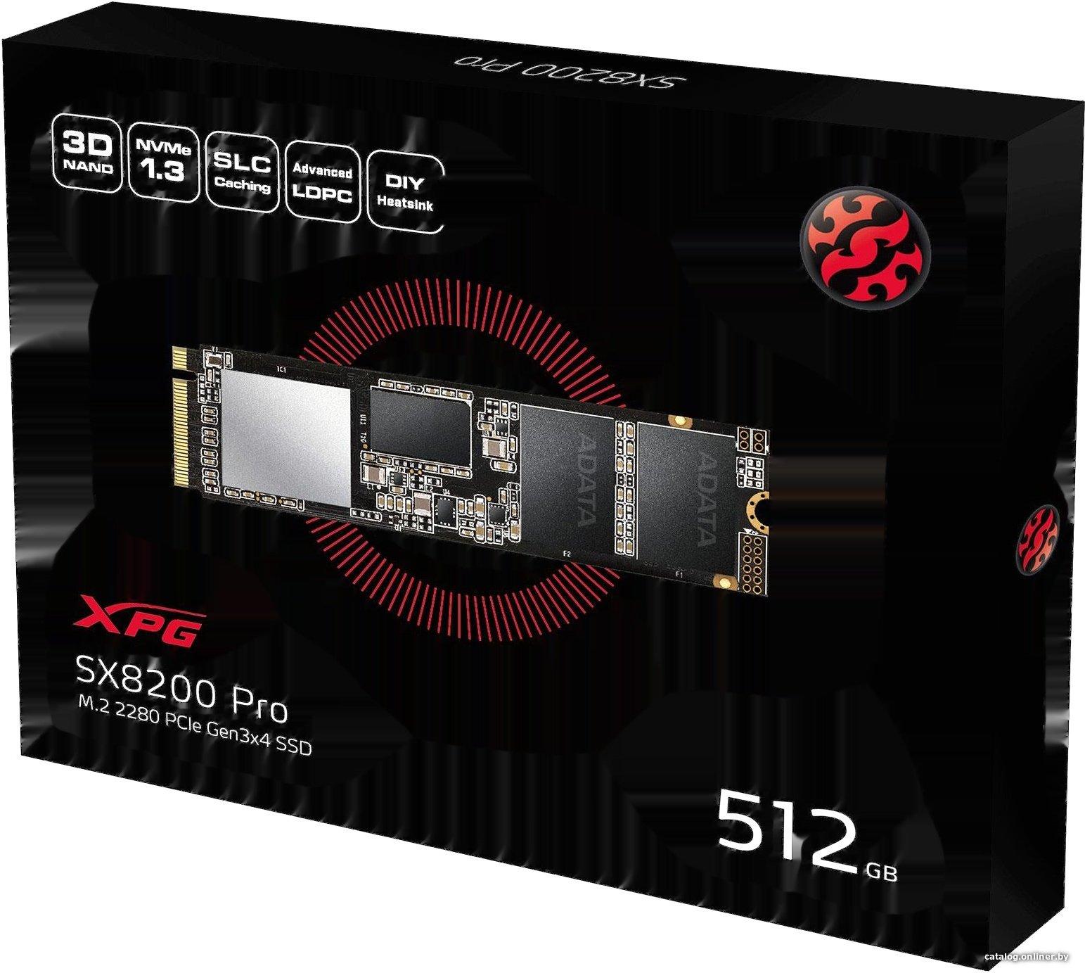 SSD диск A-Data 512GB ASX8200PNP-512GT-C XPG