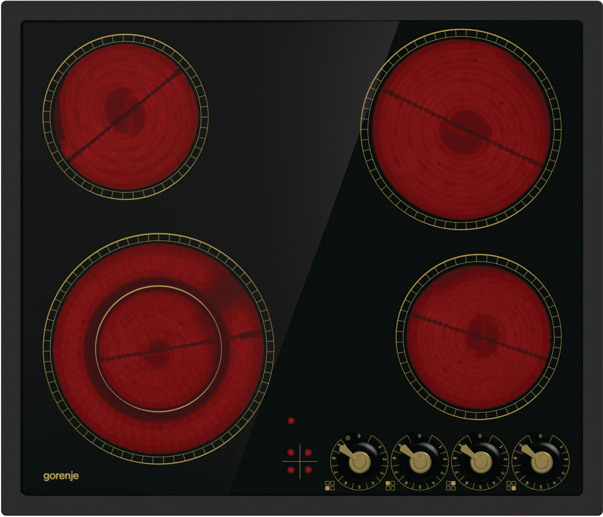 Варочная панель Gorenje EC642CLB черный